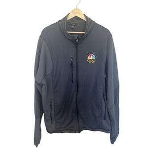 Northend Sports WINTER OLYMPICS PEACOCK Media Zippered Embroidered XXL Jacket